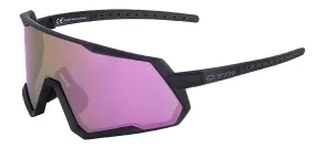 glasses CTM Rove - Matt Crystal Black/Smoke/Gold Revo