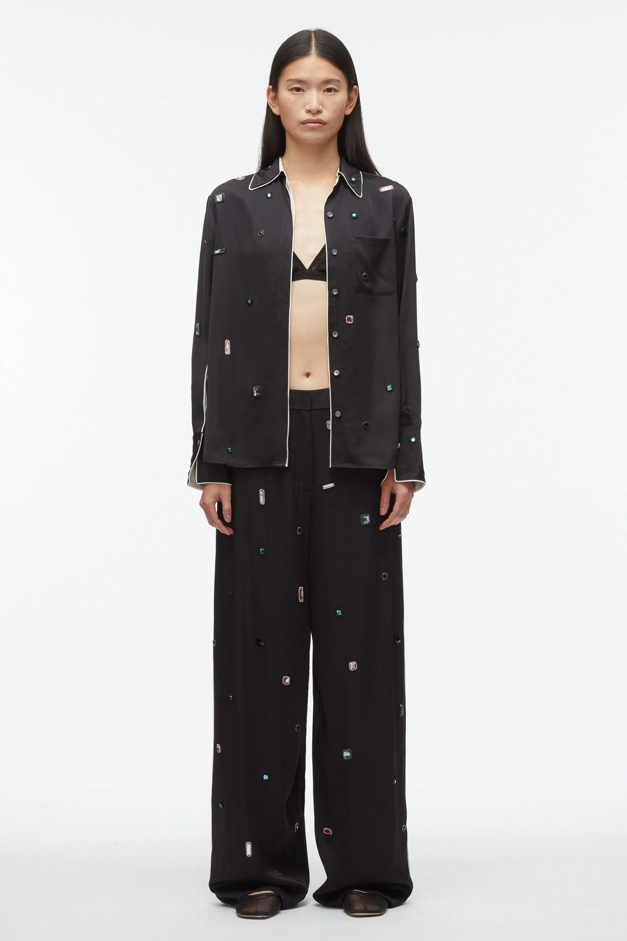 Halo Embroidered PJ Pant