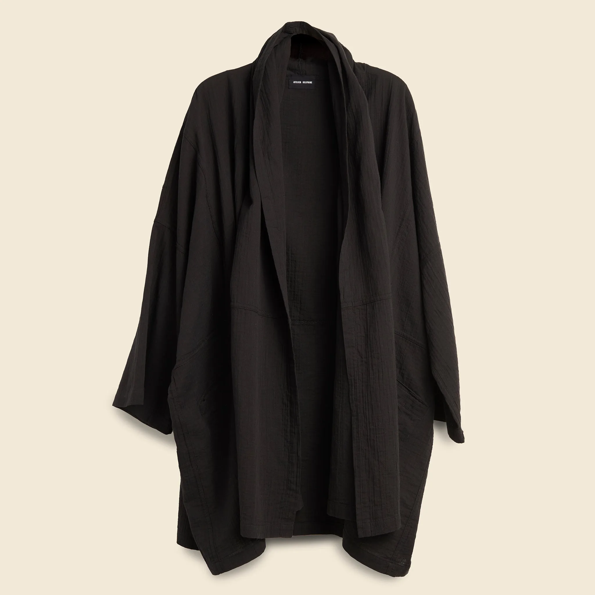 Haori Coat - Black