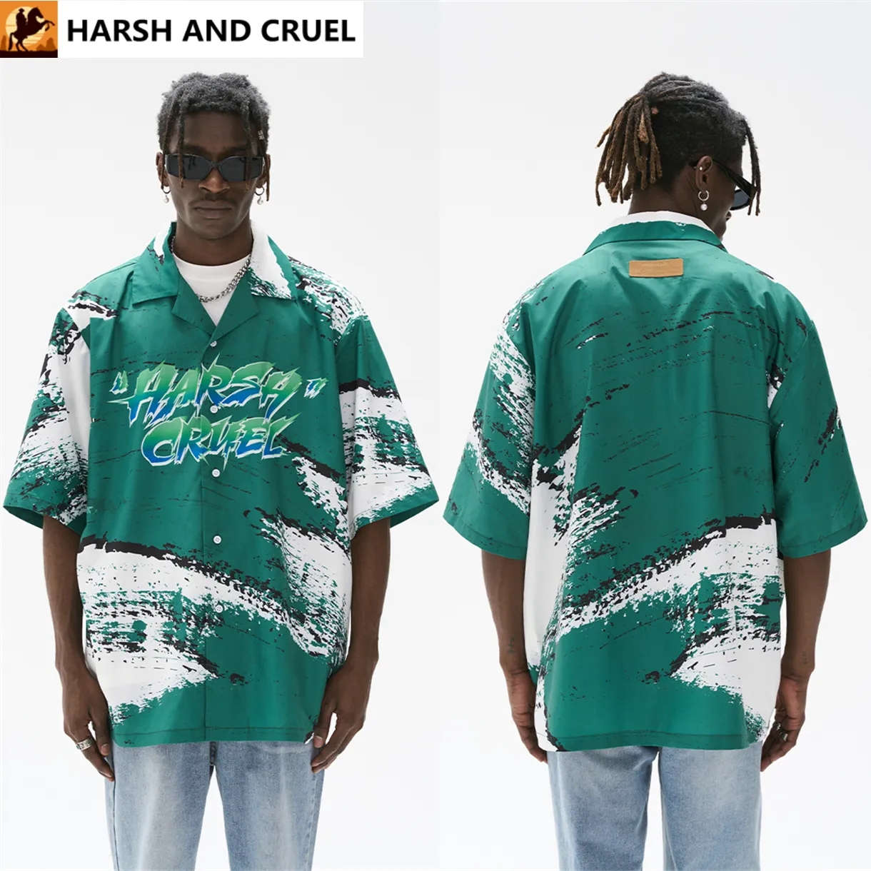 HARSH AND CRUEL  |Short Sleeves Shirts