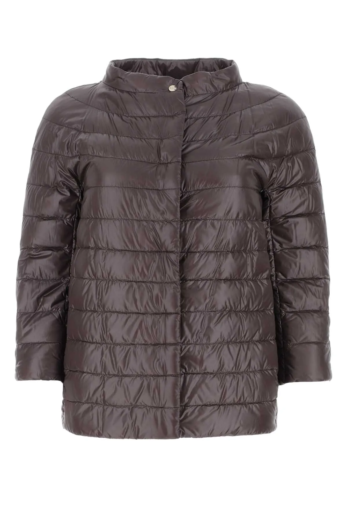 Herno Aubergine Nylon Down Jacket