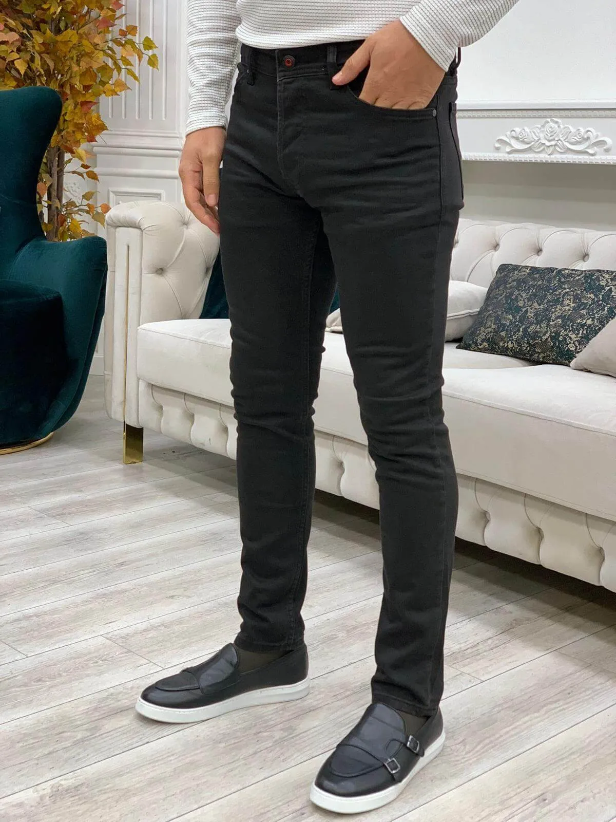 Hollo Black Jeans