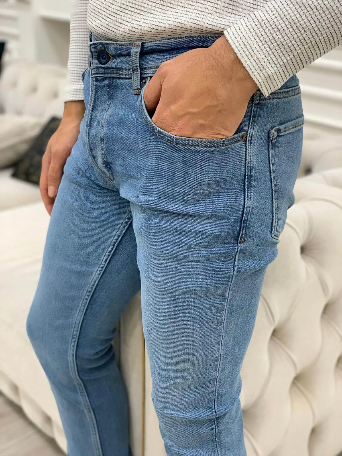 Hollo Ice Blue Jeans