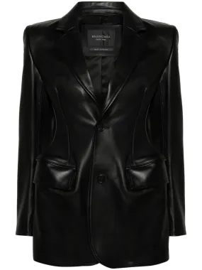 HOURGLASS LEATHER JACKET