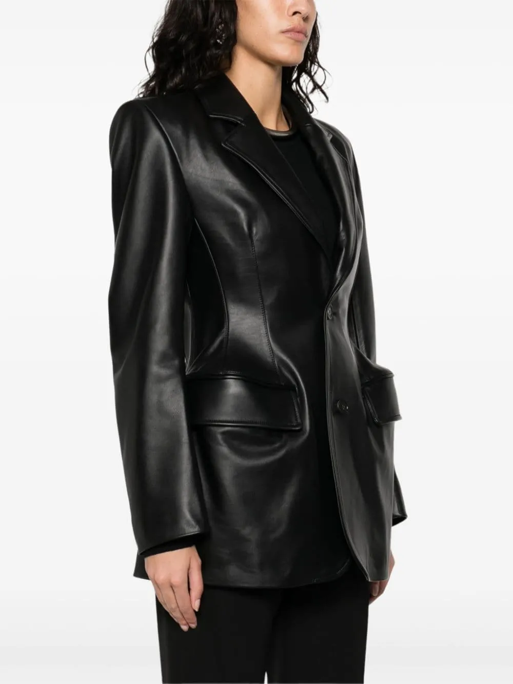 HOURGLASS LEATHER JACKET