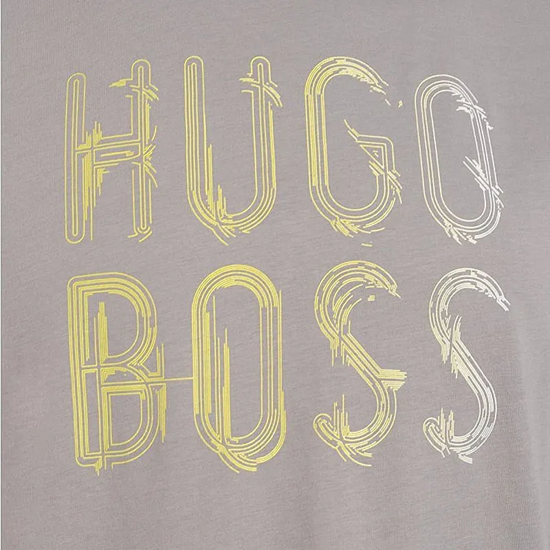 Hugo Boss  |Cotton Short Sleeves Logo T-Shirts