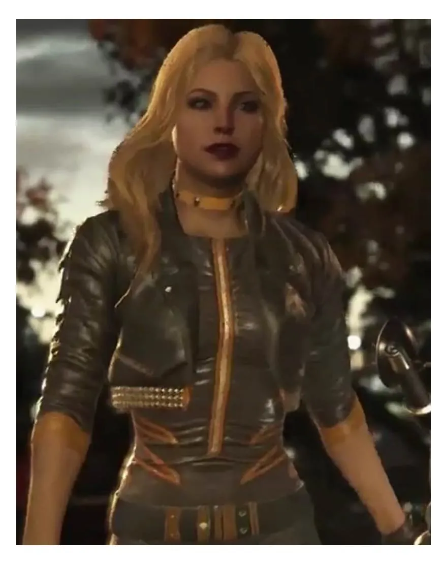 Injustice 2 Black Canary Jacket - UJackets