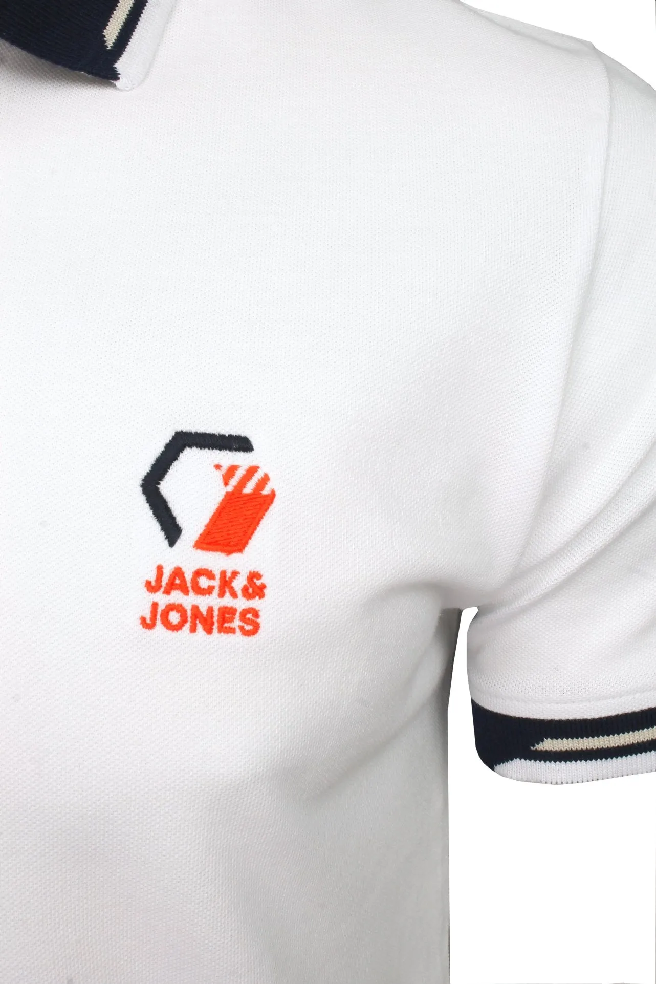 Jack & Jones Mens Pique Polo Shirt 'Jco Logan'