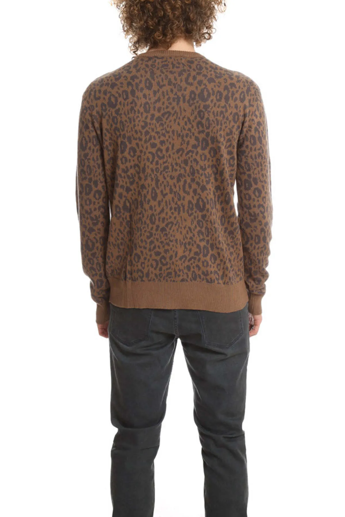 Jacquard Sweater - Leopard