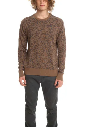 Jacquard Sweater - Leopard