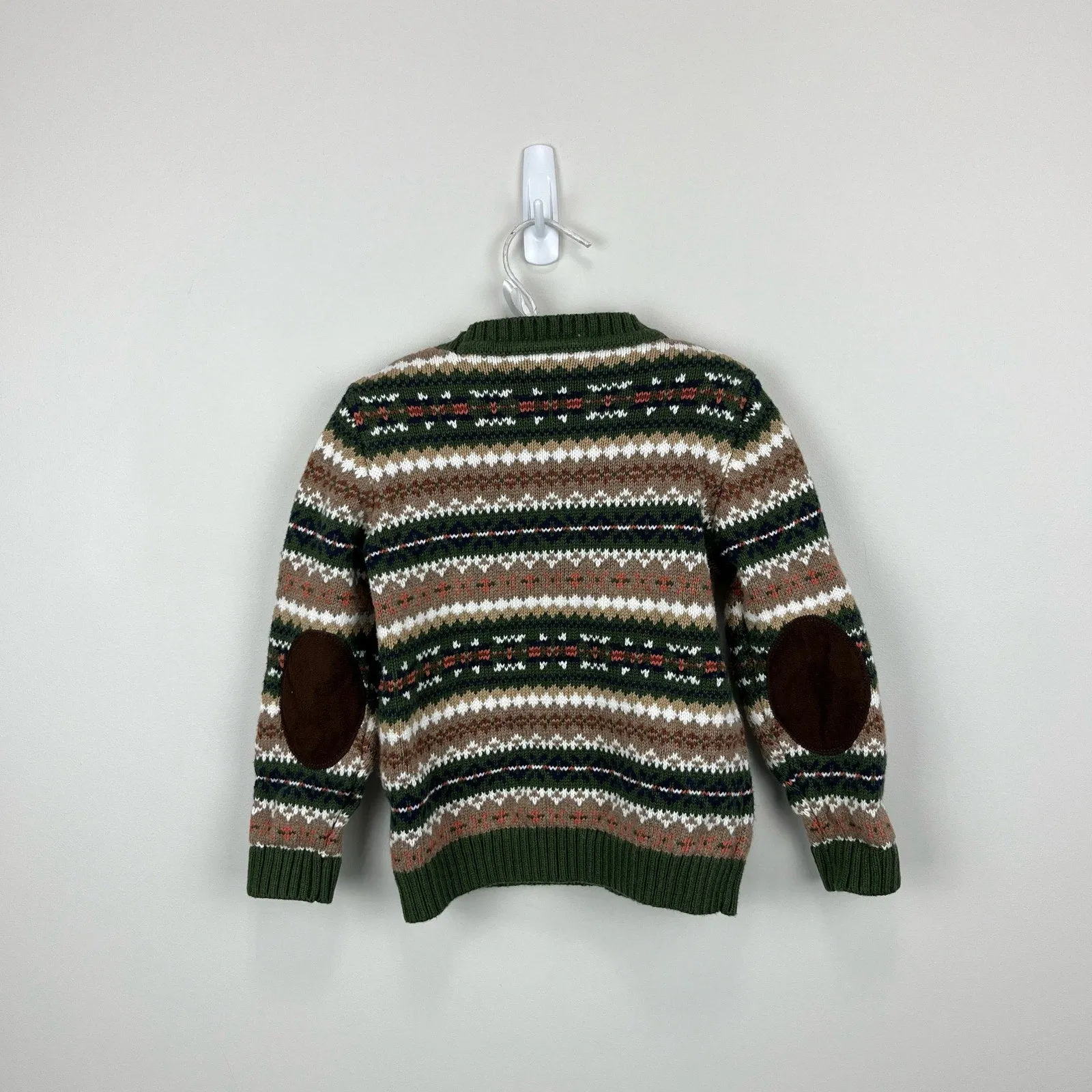 Janie and Jack Horse Fair Isle Sweater 2T