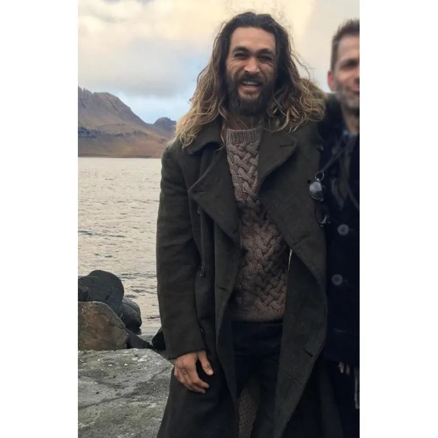 Jason Momoa Justice League Aquaman Coat - Jason Momoa Long coat