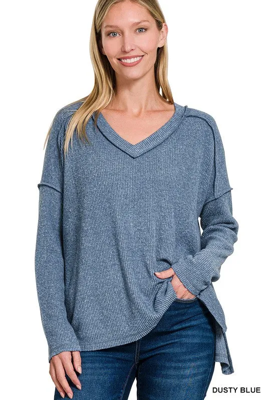 Julie V Neck Sweater