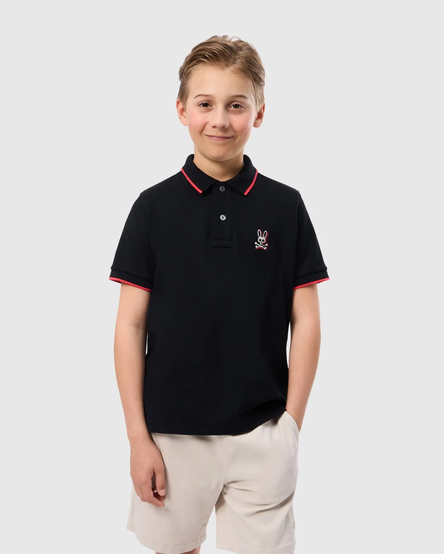 KIDS KAYDEN PIQUE POLO - B0K675C200