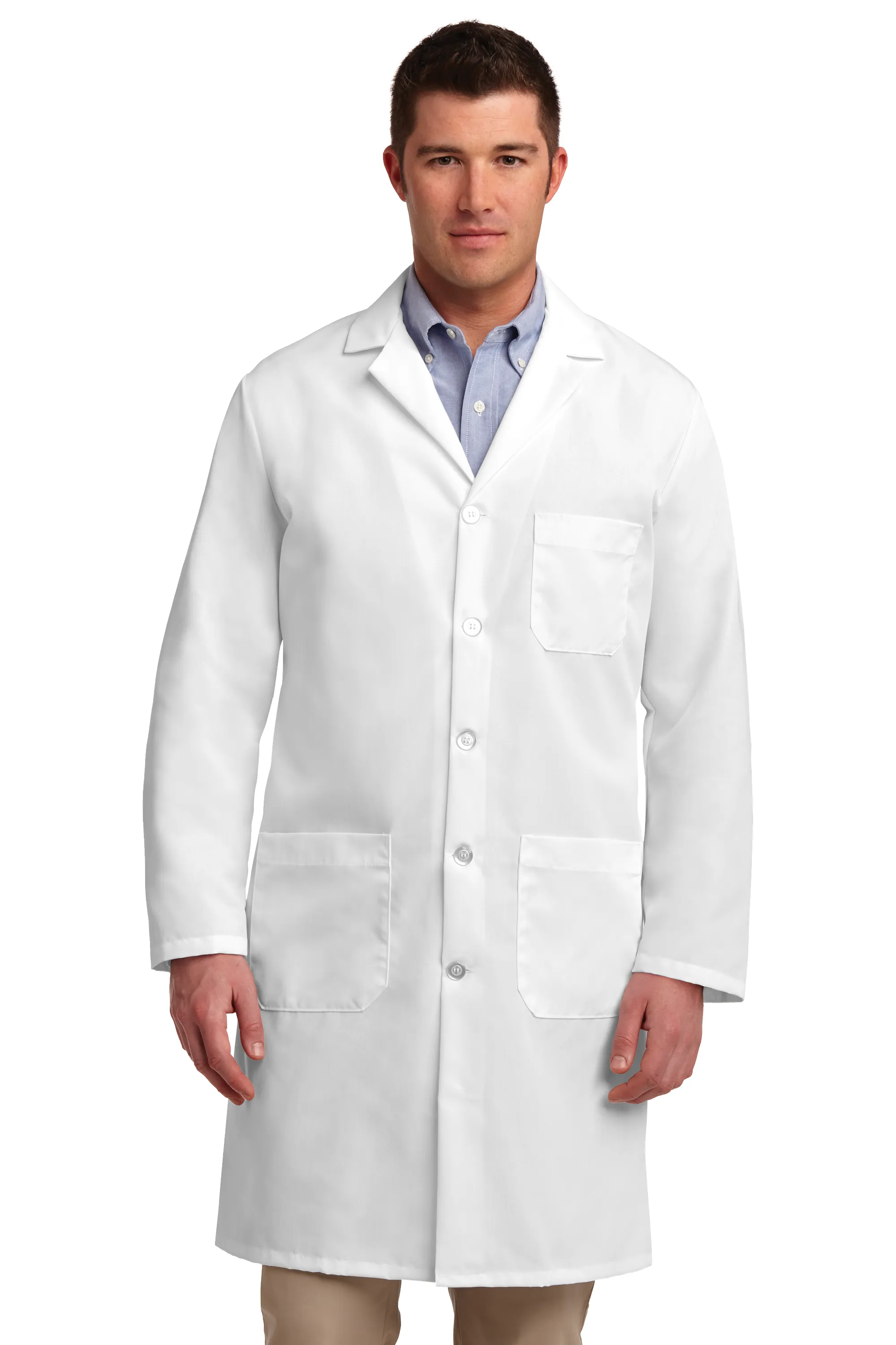 Mad Scientist - Red Kap Embroidered Lab Coat (KP14)