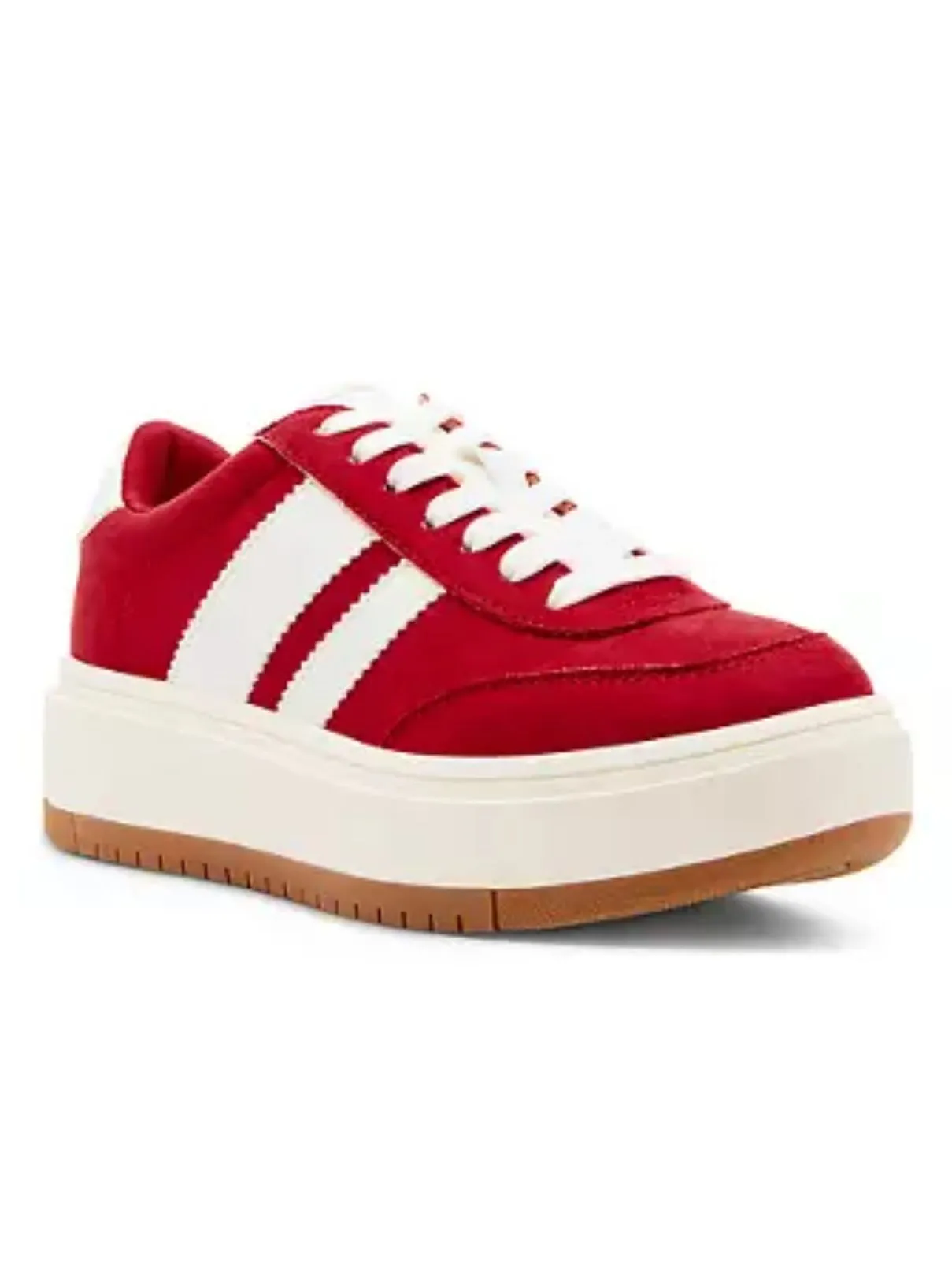 Madden Girl Navida Sneaker Red Multi