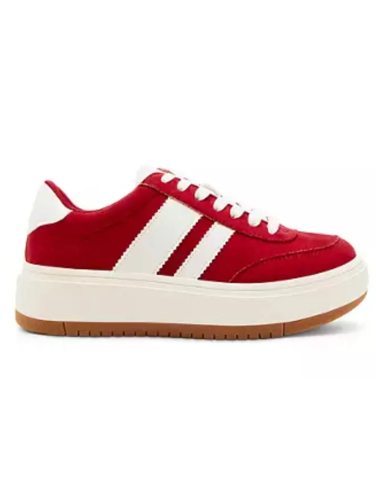 Madden Girl Navida Sneaker Red Multi