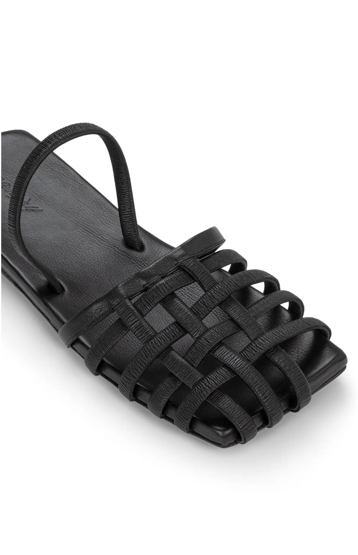 Marsèll Caged-Detailed Square-Toe Sandals