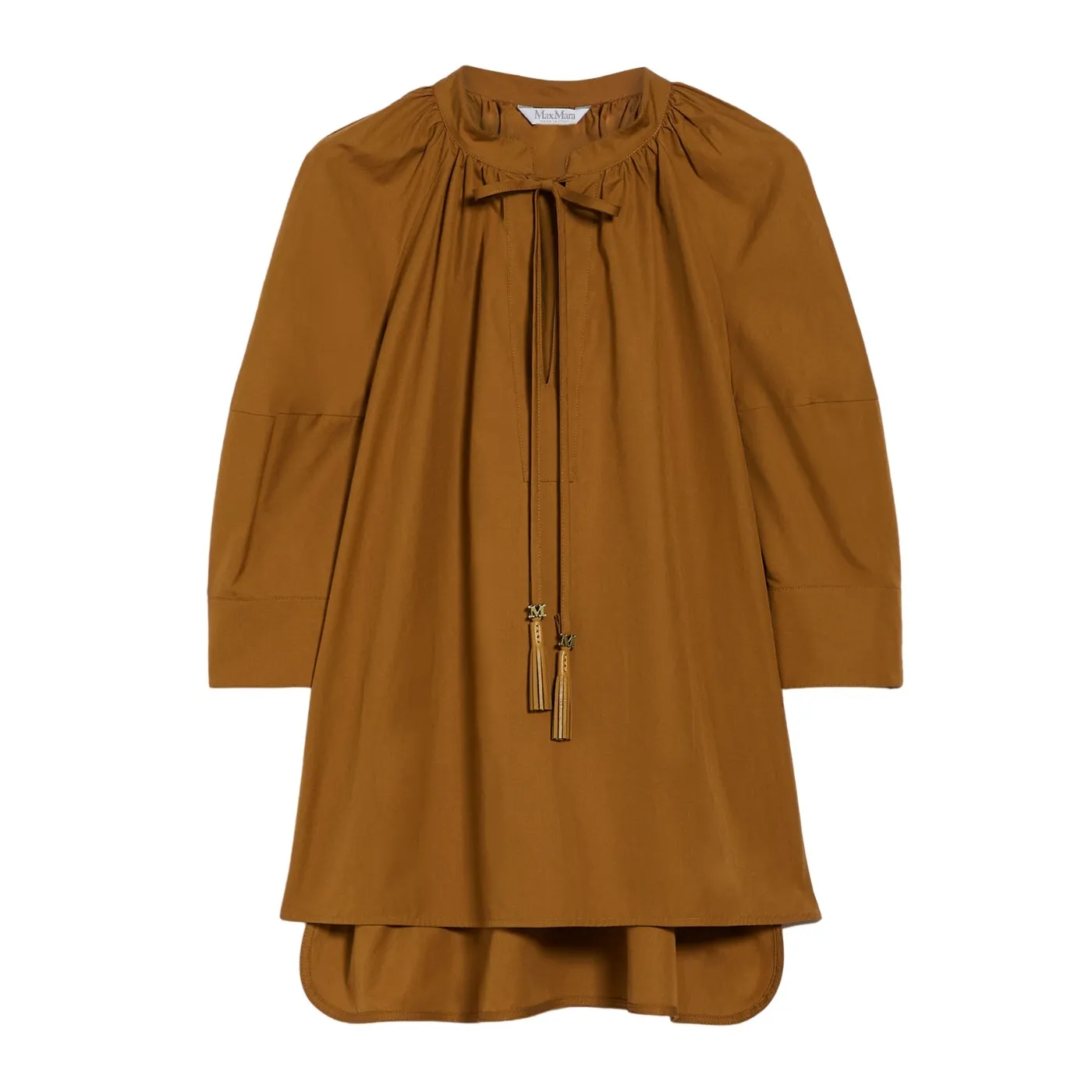 MaxMara  |Cotton shirt with balloon sleeves