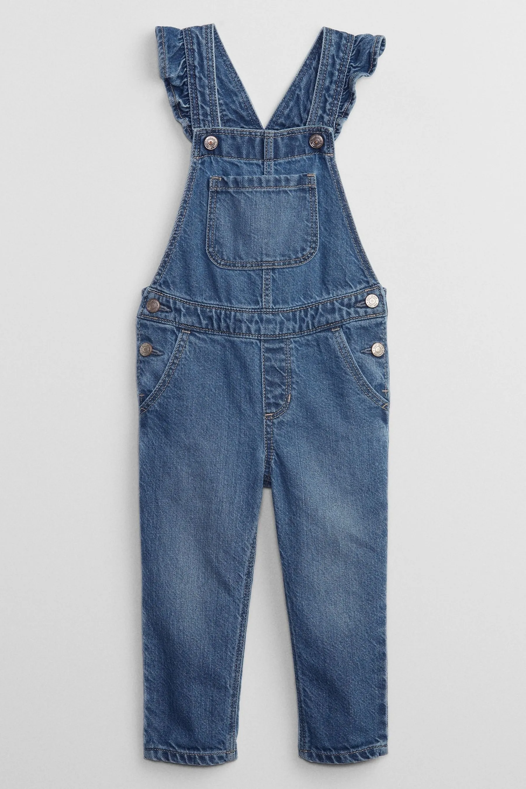 Medium Blue Denim Dungarees