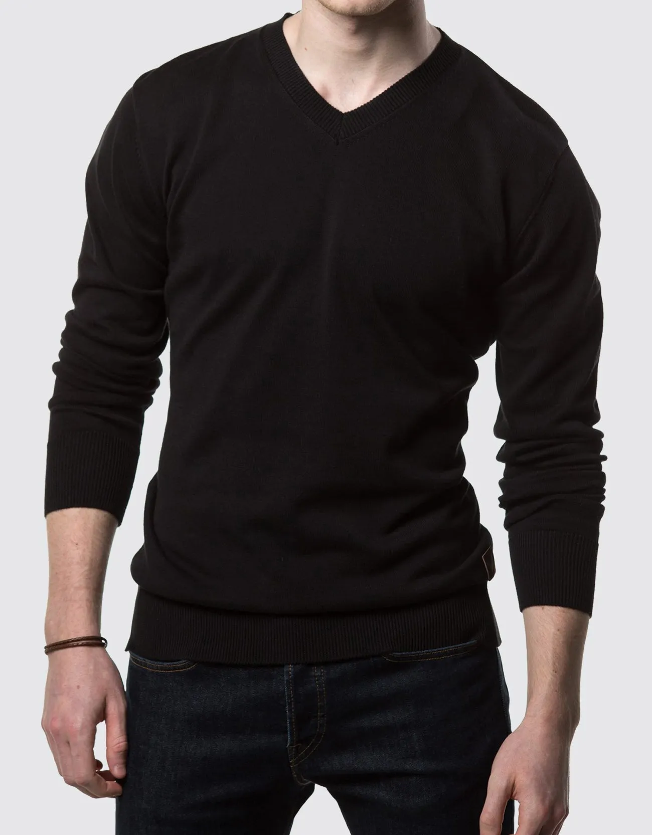 Men's Autumn Lightweight V-Neck Sweater