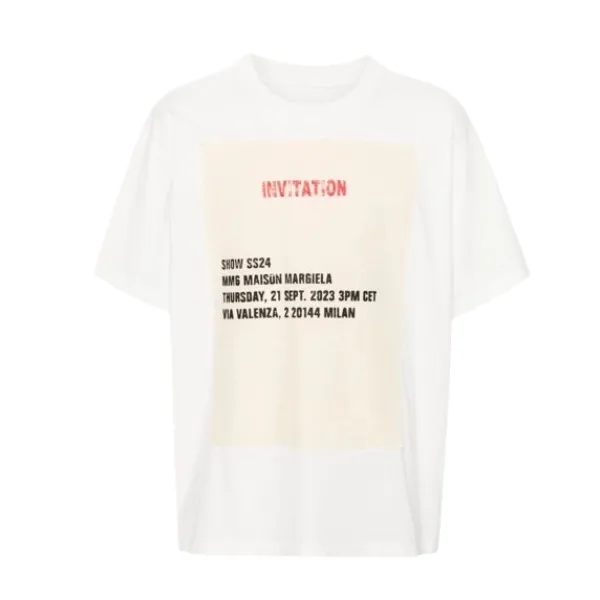 MM6 Maison Margiela  |Cotton Short Sleeves Logo T-Shirts