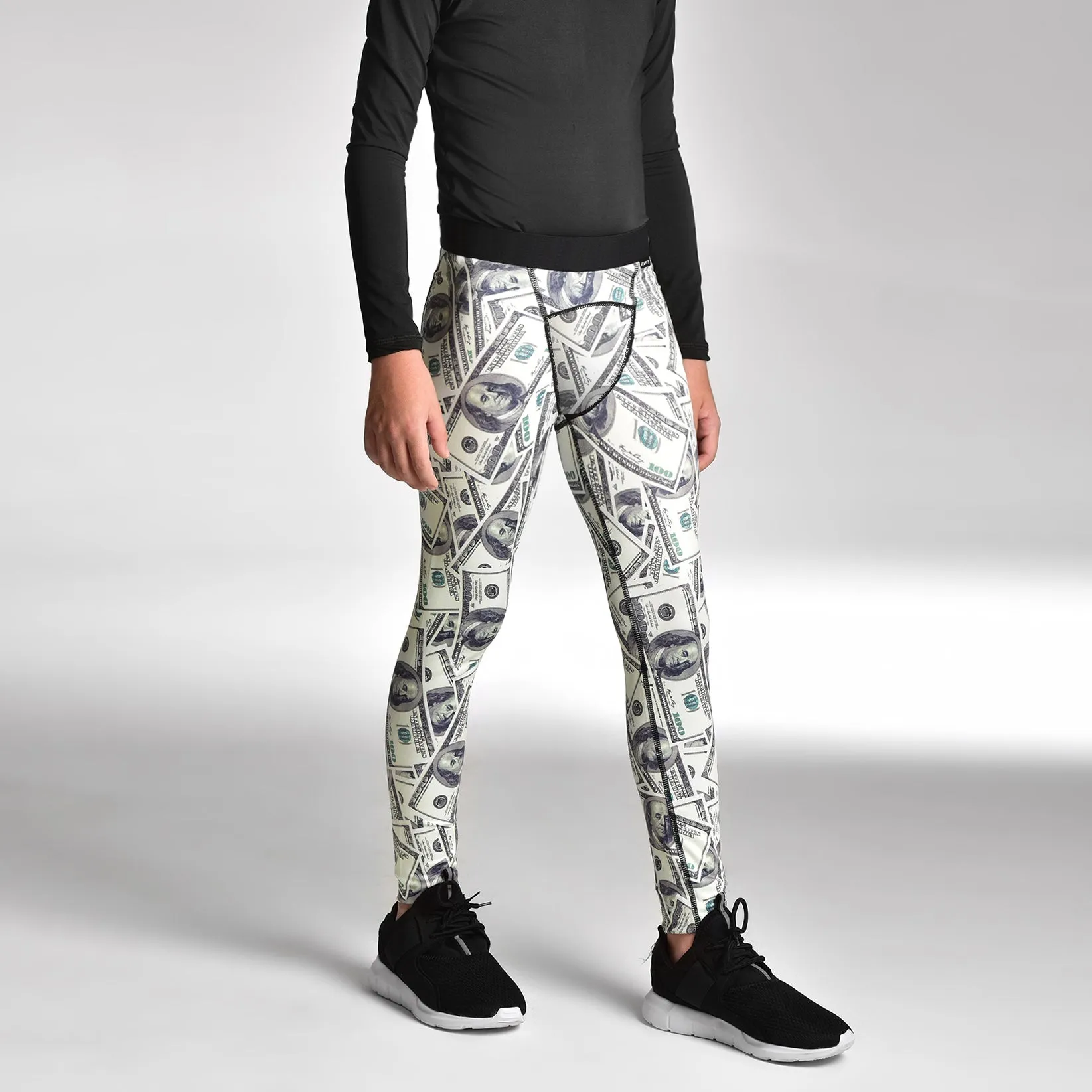 Money Benjamins Tights for kids