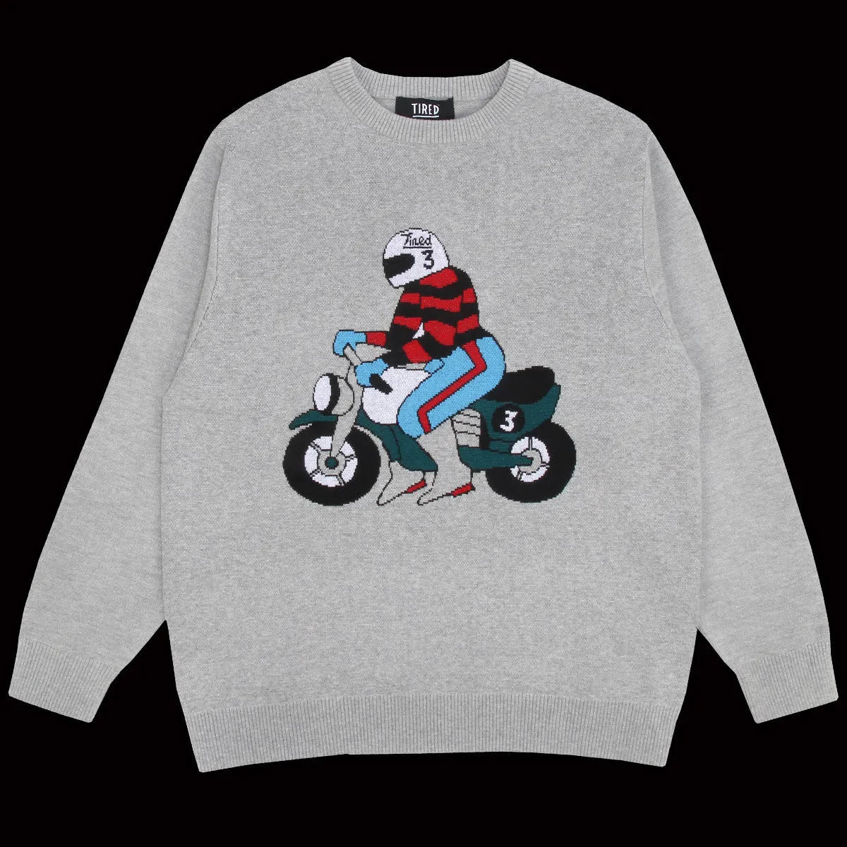 Moto Knit Sweater