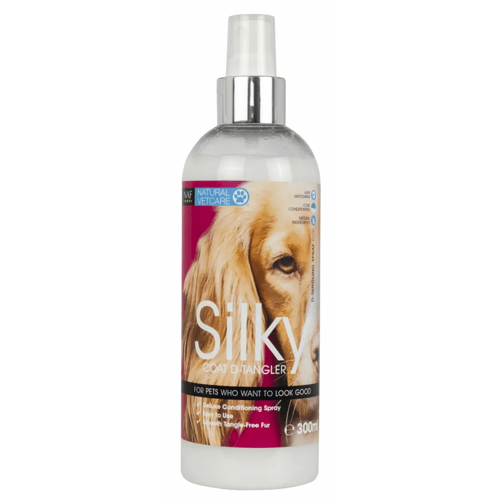 NAF Vetcare Silky Pet Detangler | Ingatestone Saddlery