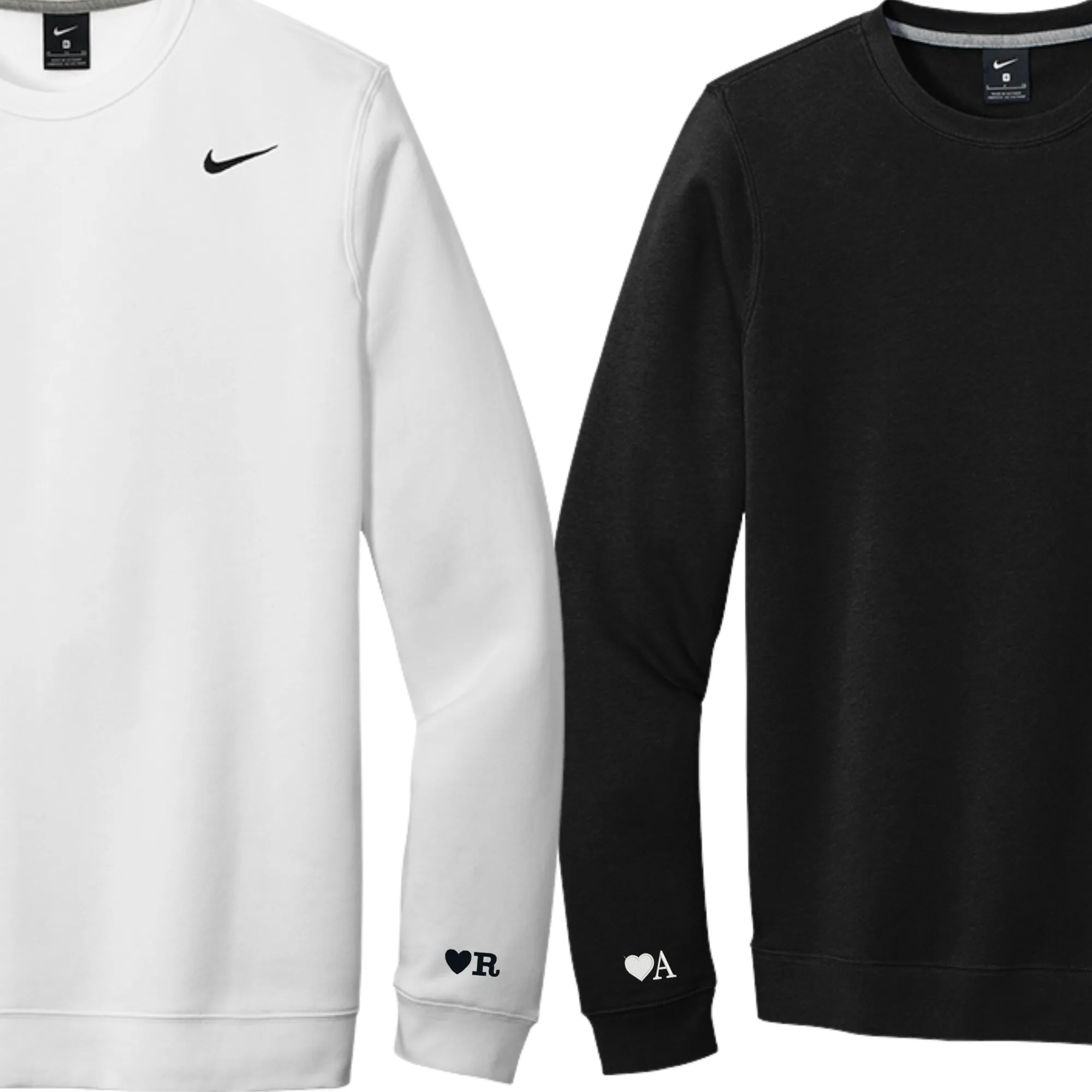 Nike Graduation gift Embroidered crewneck sweatshirt with class of 2024 in Roman numerals,