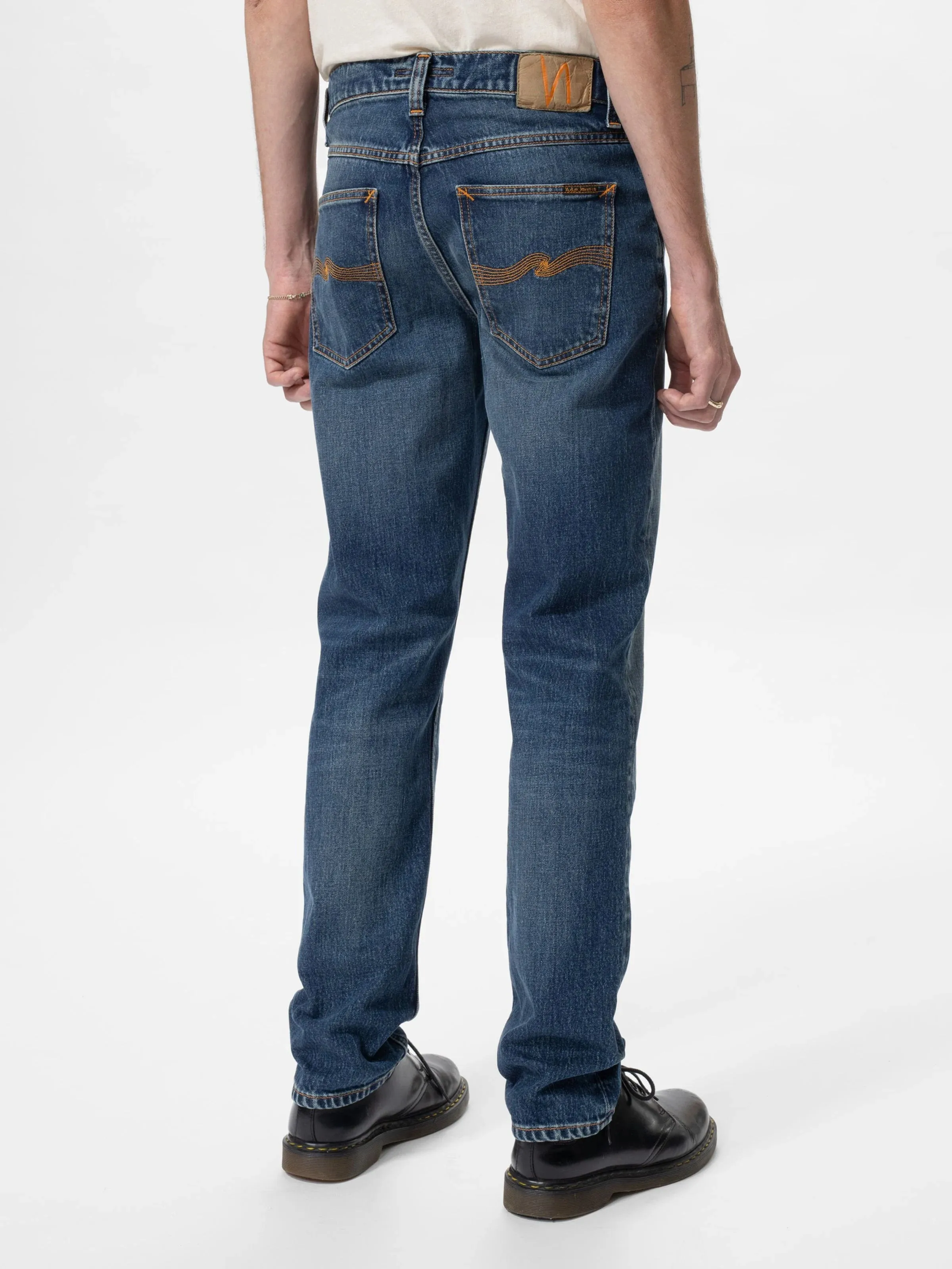 Nudie Jeans Solid Ollie Wild Blue