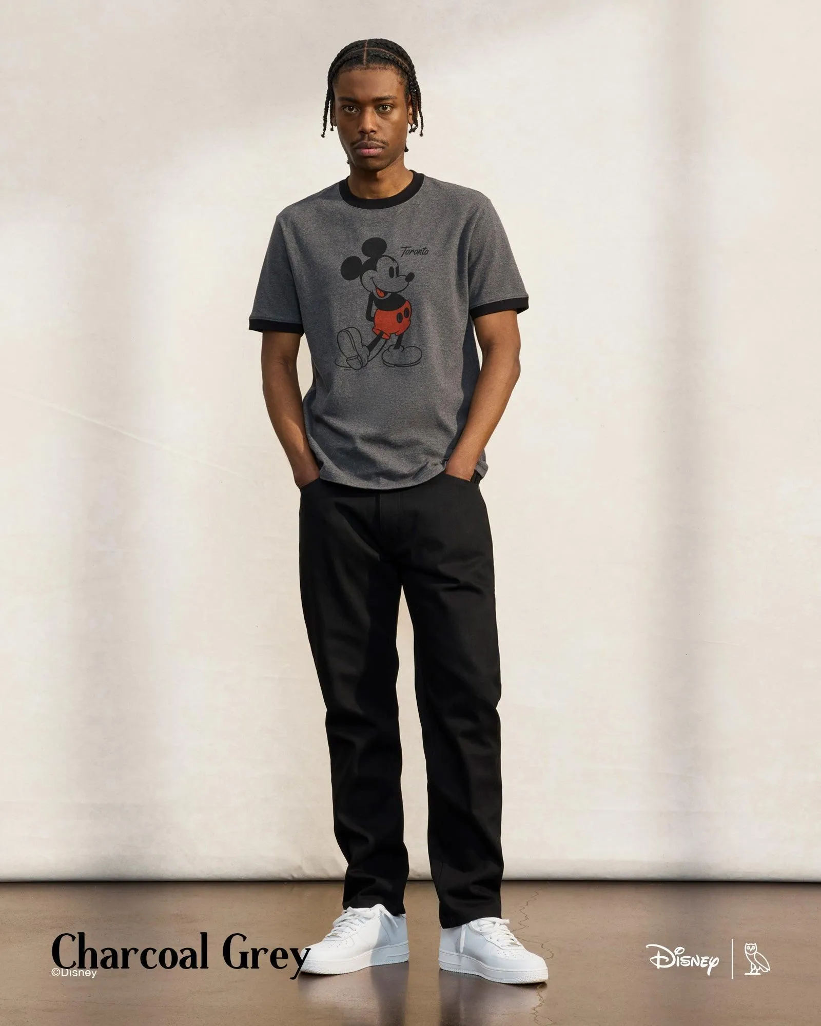 OCTOBERS VERY OWN  |Street Style Plain Cotton Logo Loungewear T-Shirts