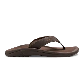 Olukai Mens Ohana Flip Flop Sandal – Dark Java/Ray