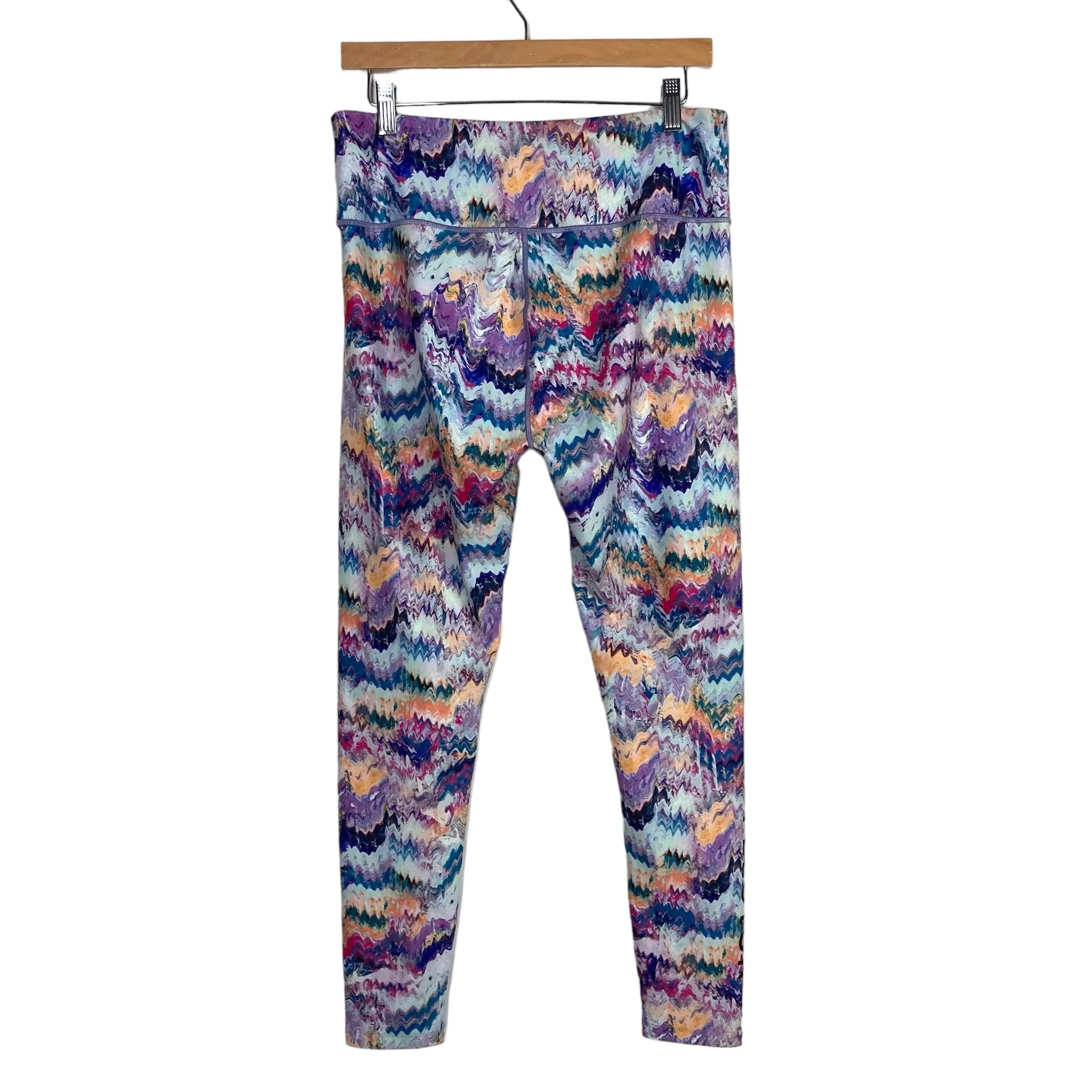 Peloton Colorful Printed Leggings- Size XL (Inseam 26”)