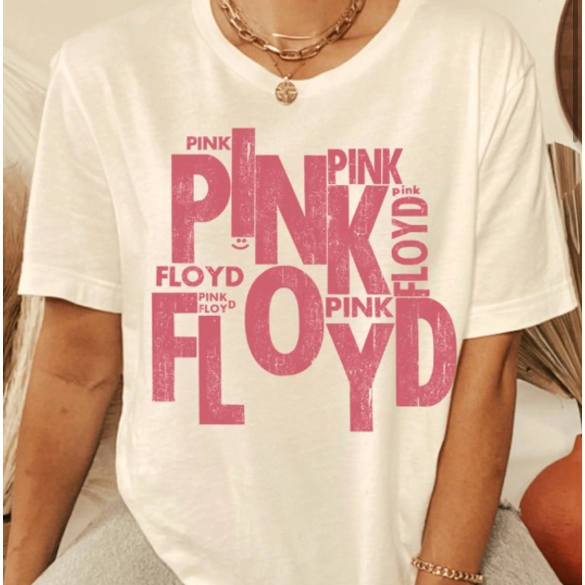 Pink Floyd Graphic Print Tee