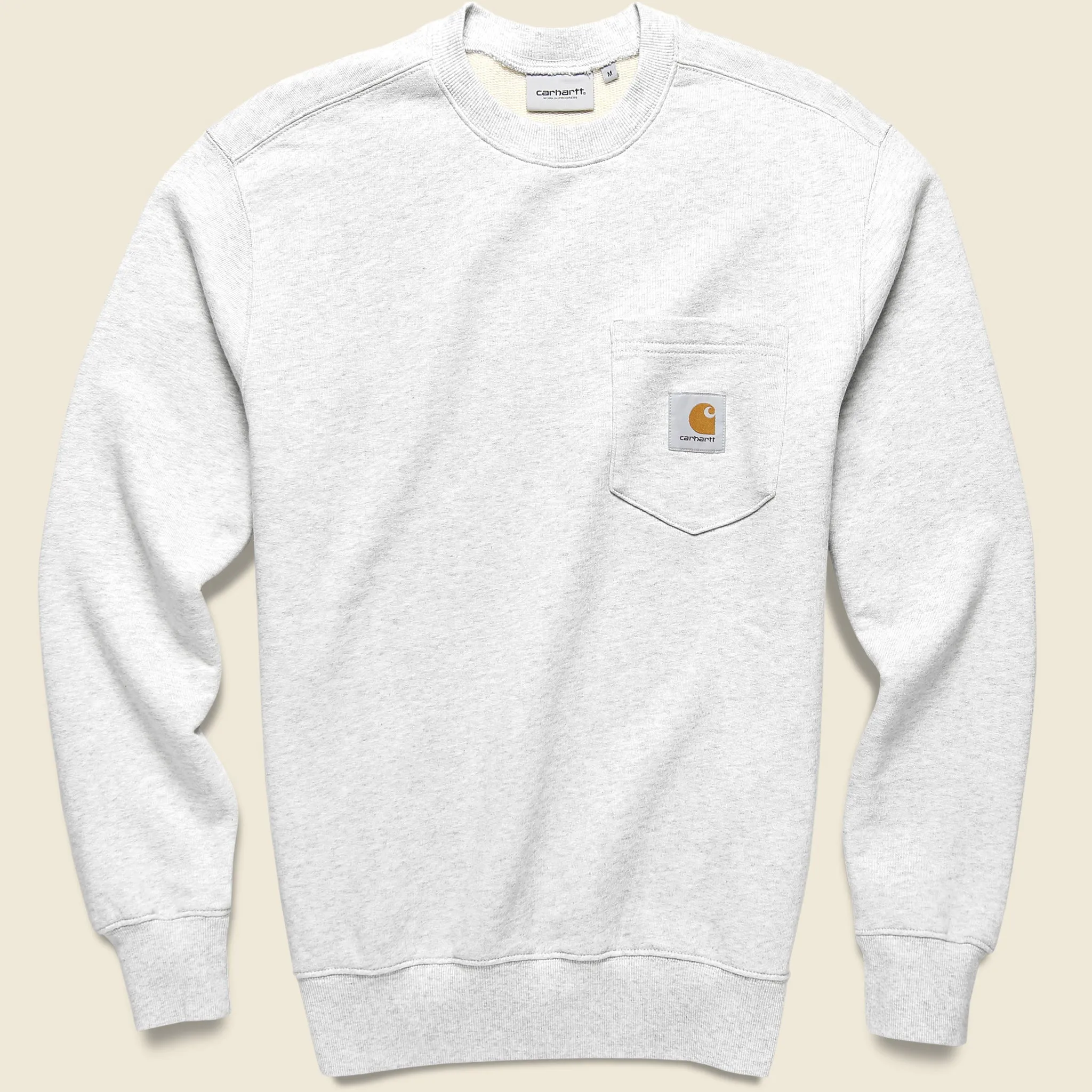 Pocket Sweatshirt - Ash Heather