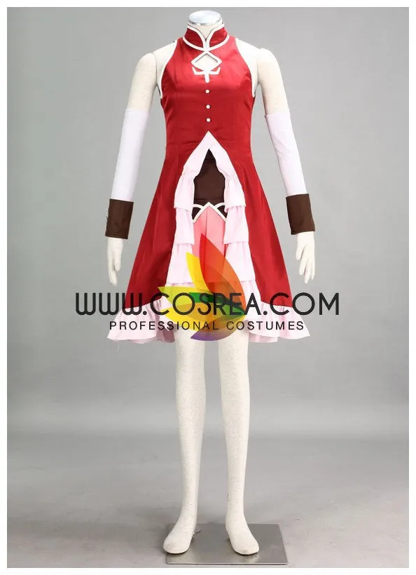 Puella Magi Madoka Magica Kyoko Sakura Cosplay Costume