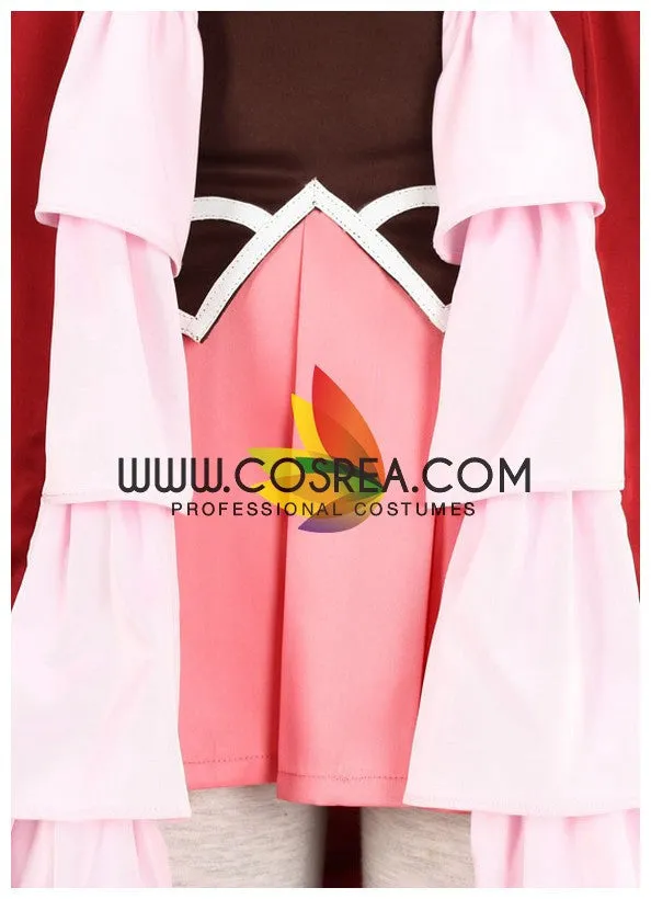 Puella Magi Madoka Magica Kyoko Sakura Cosplay Costume