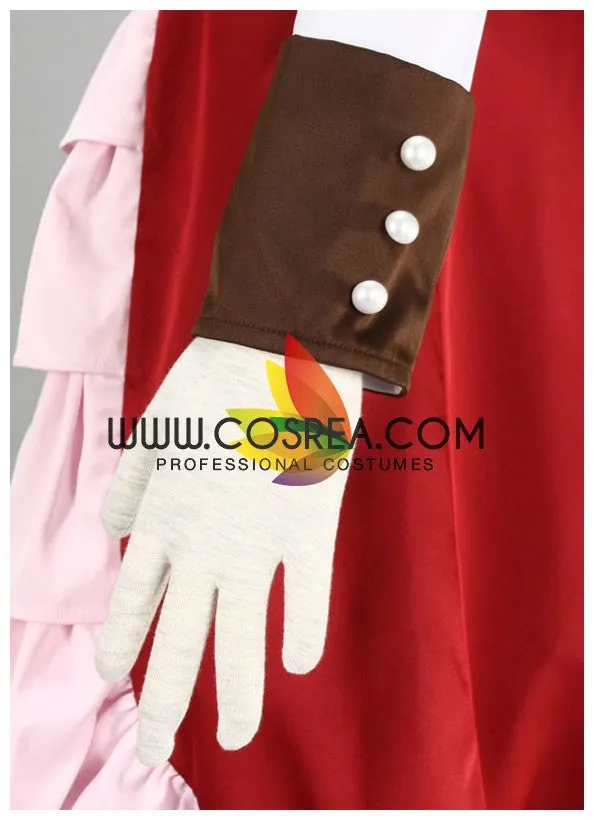 Puella Magi Madoka Magica Kyoko Sakura Cosplay Costume