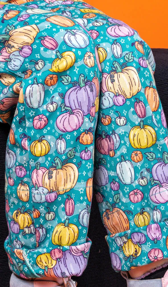 Pumpkin Stretch Twill Dungarees