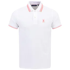 Queensbury Pique Polo White - SS24