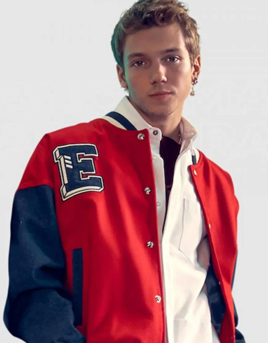 Rebelde 2022 Red Varsity Jacket | Rebelde 2022 Red Uniform Jacket