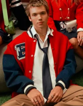 Rebelde 2022 Red Varsity Jacket | Rebelde 2022 Red Uniform Jacket