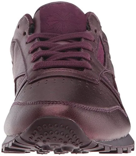 Reebok Women's CL Lthr Face Fashion Sneaker