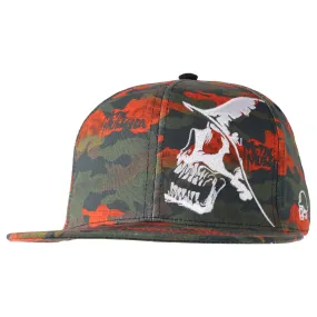 RUGGED 2 ORANGE CAMO FLEX HAT