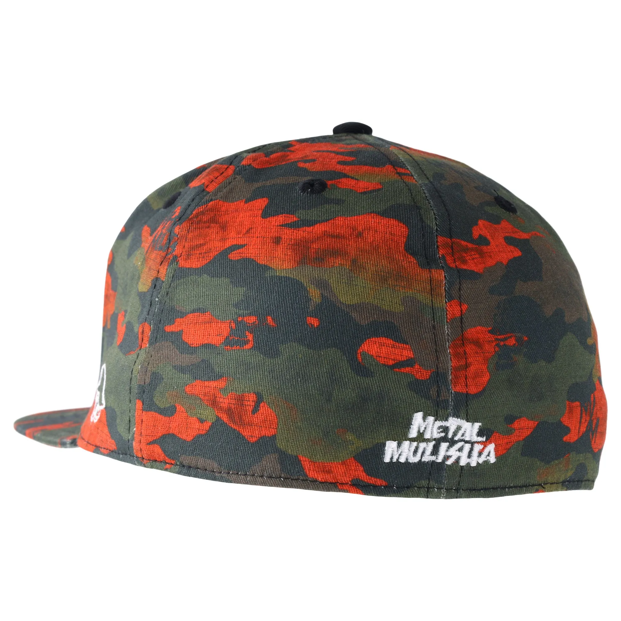 RUGGED 2 ORANGE CAMO FLEX HAT