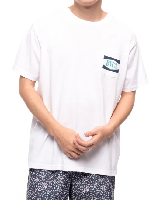 RVCA  |Plain Short Sleeves Logo T-Shirts