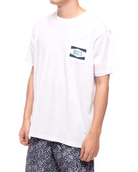 RVCA  |Plain Short Sleeves Logo T-Shirts