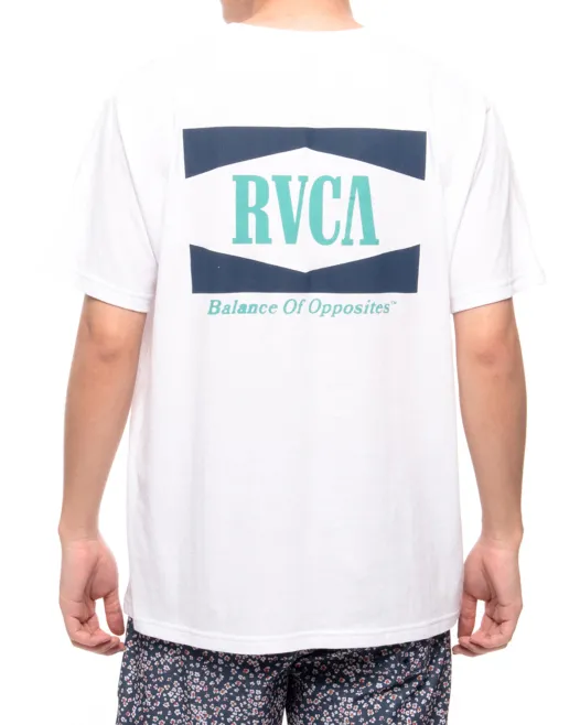 RVCA  |Plain Short Sleeves Logo T-Shirts