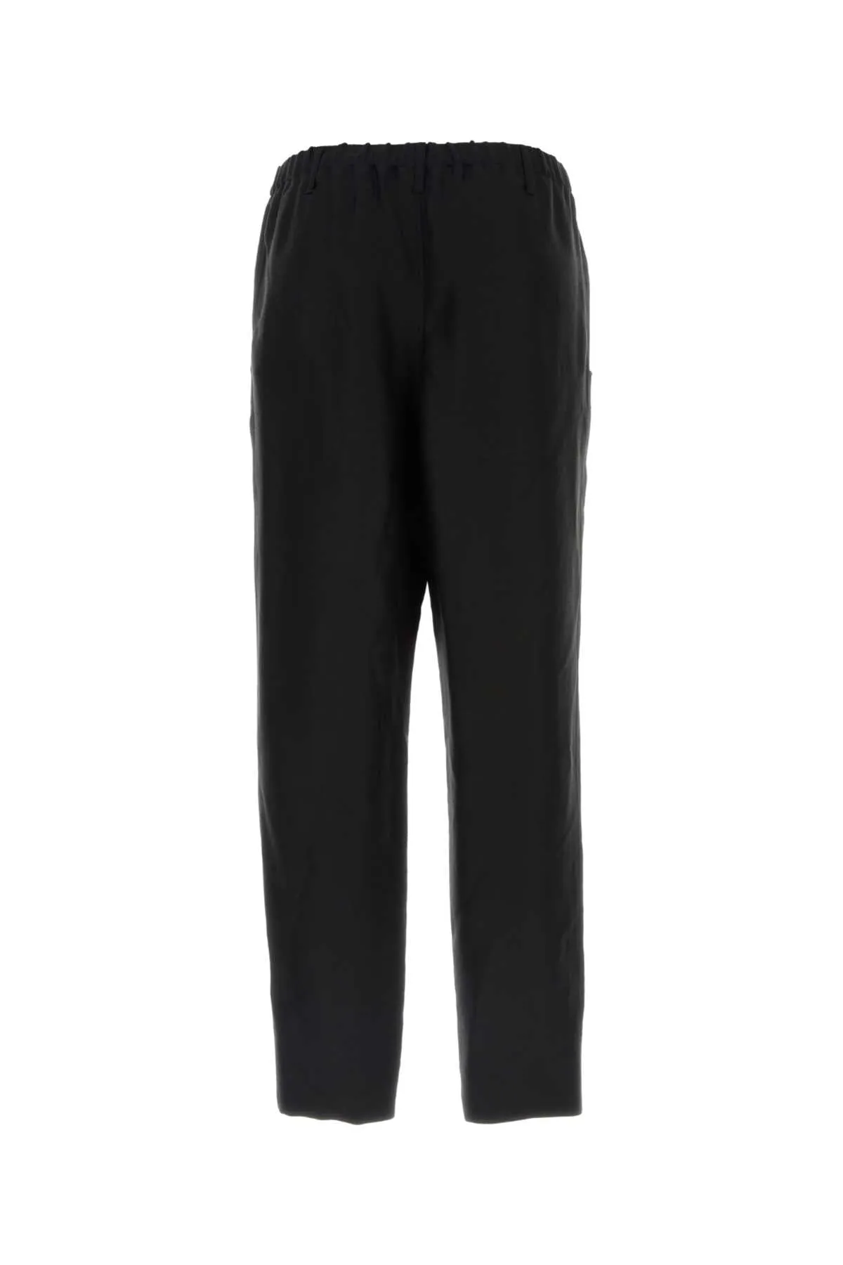 Saint Laurent Black Viscose Blend Pant